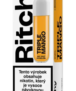 Jednorázová elektronická cigareta RITCHY Bar 700   Triple Mango 20mg
